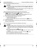 Preview for 32 page of Waeco PerfectView CAM50 Installation And Operating Manual