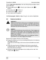 Preview for 19 page of Waeco PerfectView CAM604 Installation And Operating Manual