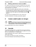 Preview for 103 page of Waeco PerfectView CAM604 Installation And Operating Manual