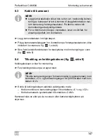 Preview for 147 page of Waeco PerfectView CAM604 Installation And Operating Manual