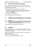 Preview for 148 page of Waeco PerfectView CAM604 Installation And Operating Manual