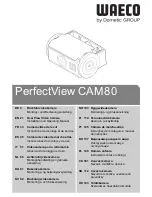 Waeco PerfectView CAM80 Installation And Operating Manual preview