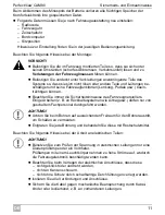 Preview for 11 page of Waeco PerfectView CAM80 Installation And Operating Manual