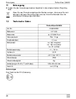 Preview for 20 page of Waeco PerfectView CAM80 Installation And Operating Manual