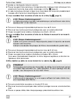 Preview for 41 page of Waeco PerfectView CAM80 Installation And Operating Manual