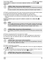 Preview for 53 page of Waeco PerfectView CAM80 Installation And Operating Manual