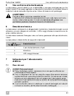 Preview for 61 page of Waeco PerfectView CAM80 Installation And Operating Manual