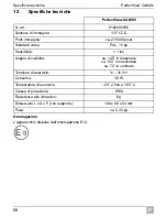 Preview for 68 page of Waeco PerfectView CAM80 Installation And Operating Manual