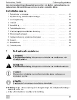 Preview for 81 page of Waeco PerfectView CAM80 Installation And Operating Manual