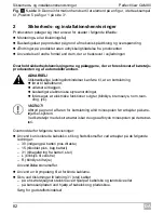 Preview for 82 page of Waeco PerfectView CAM80 Installation And Operating Manual