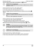 Preview for 88 page of Waeco PerfectView CAM80 Installation And Operating Manual