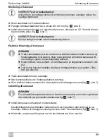 Preview for 89 page of Waeco PerfectView CAM80 Installation And Operating Manual