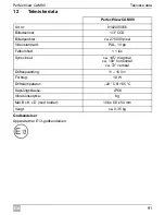 Preview for 91 page of Waeco PerfectView CAM80 Installation And Operating Manual