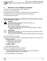 Preview for 93 page of Waeco PerfectView CAM80 Installation And Operating Manual