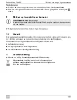 Preview for 101 page of Waeco PerfectView CAM80 Installation And Operating Manual