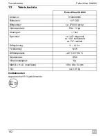 Preview for 102 page of Waeco PerfectView CAM80 Installation And Operating Manual