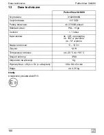 Preview for 160 page of Waeco PerfectView CAM80 Installation And Operating Manual