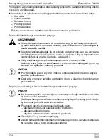 Preview for 174 page of Waeco PerfectView CAM80 Installation And Operating Manual