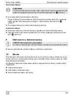 Preview for 181 page of Waeco PerfectView CAM80 Installation And Operating Manual