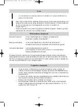 Предварительный просмотр 47 страницы Waeco PerfectView CSMarine Installation And Operating Instructions Manual