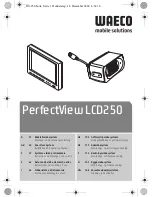 Waeco PerfectView LCD250 Installation And Operating Manual preview