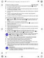 Preview for 76 page of Waeco PerfectView LCD250 Installation And Operating Manual