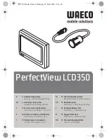 Waeco PerfectView LCD350 Installation And Operating Manual preview