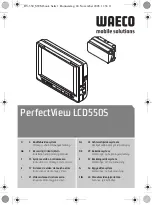 Waeco PerfectView LCD550S Operating Manual preview