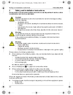 Preview for 22 page of Waeco PerfectView M511L Installation & Operating Manual