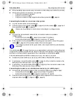 Preview for 29 page of Waeco PerfectView M511L Installation & Operating Manual