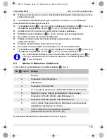 Preview for 119 page of Waeco PerfectView M511L Installation & Operating Manual