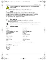 Preview for 122 page of Waeco PerfectView M511L Installation & Operating Manual