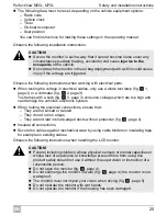 Preview for 25 page of Waeco PerfectView M55L Installation And Operating Manual