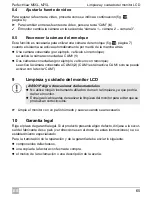 Preview for 65 page of Waeco PerfectView M55L Installation And Operating Manual