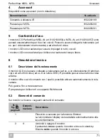 Preview for 71 page of Waeco PerfectView M55L Installation And Operating Manual