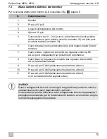 Preview for 75 page of Waeco PerfectView M55L Installation And Operating Manual