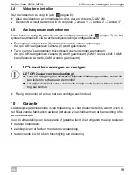 Preview for 93 page of Waeco PerfectView M55L Installation And Operating Manual