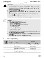 Preview for 98 page of Waeco PerfectView M55L Installation And Operating Manual