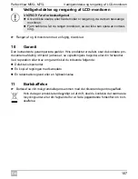 Preview for 107 page of Waeco PerfectView M55L Installation And Operating Manual