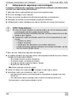 Preview for 152 page of Waeco PerfectView M55L Installation And Operating Manual