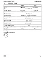 Preview for 207 page of Waeco PerfectView M55L Installation And Operating Manual