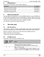 Preview for 212 page of Waeco PerfectView M55L Installation And Operating Manual