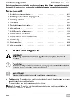 Preview for 222 page of Waeco PerfectView M55L Installation And Operating Manual