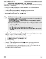 Preview for 223 page of Waeco PerfectView M55L Installation And Operating Manual