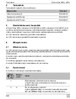 Preview for 226 page of Waeco PerfectView M55L Installation And Operating Manual