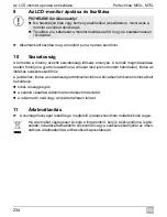 Preview for 234 page of Waeco PerfectView M55L Installation And Operating Manual