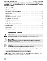 Preview for 9 page of Waeco PerfectView M55LX Installation And Operating Manual