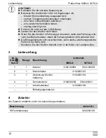 Preview for 12 page of Waeco PerfectView M55LX Installation And Operating Manual