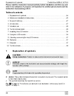 Preview for 24 page of Waeco PerfectView M55LX Installation And Operating Manual