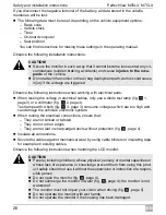 Preview for 26 page of Waeco PerfectView M55LX Installation And Operating Manual